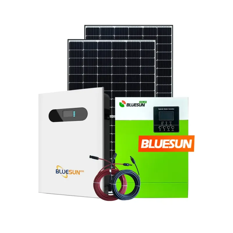Fotovoltaická sada Bluesun 5kw, 11kw solární systém pro domácnost s lithiovou baterií
