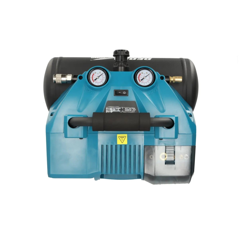 Akumulátorový kompresor 6 litrov 2x18V 2