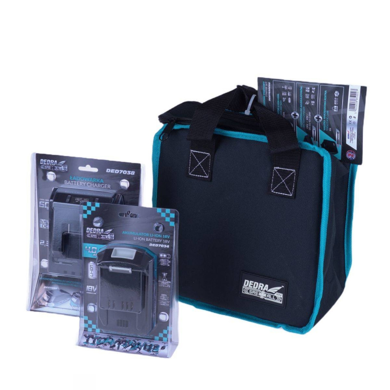 Súprava Dedra SAS+ALL DED7001B + DED7034 + DED7038 1