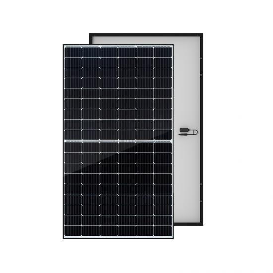 Fotovoltaický panel s černým rámem Buesun Mono Half Cell 425Wp 108 článkový