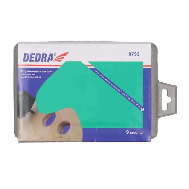 Sada vykružovačov  do dreva 9 ks 19-82mm 3