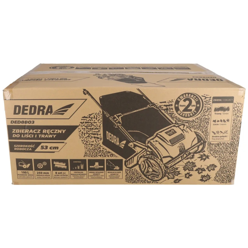 Zberač lístia a trávy, 530 mm 8