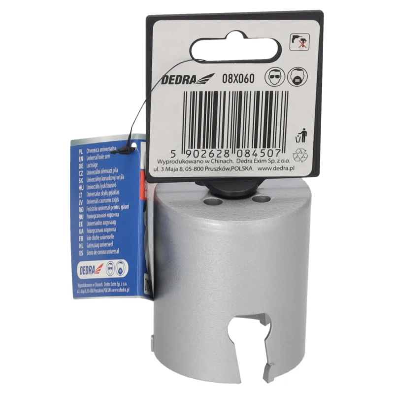 Univerzálny korunkový vrták TCT 60 mm 5/8'' 3