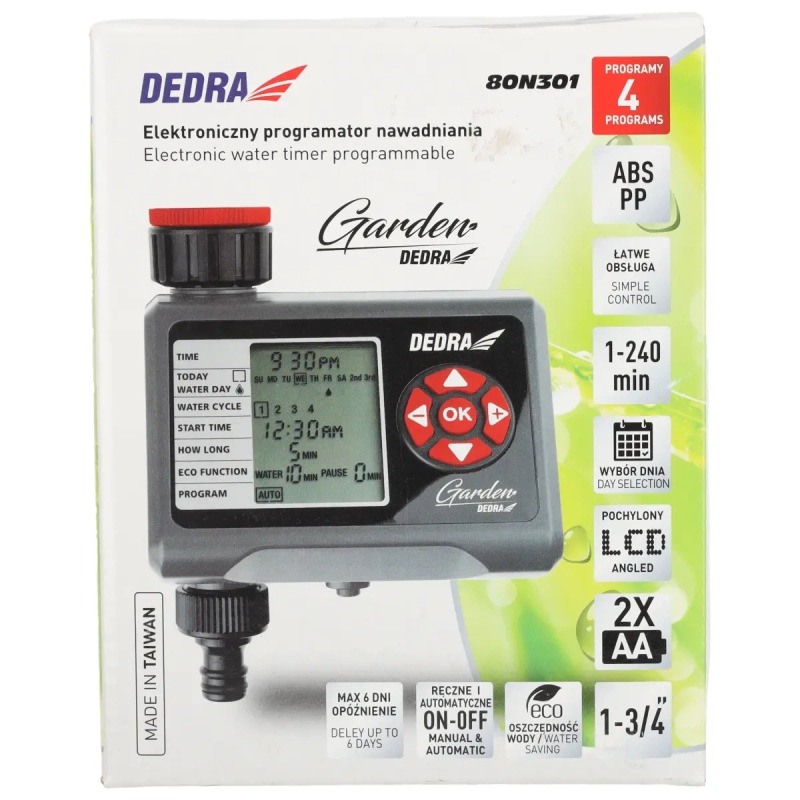 Elektronický programátor zavlažovania 5