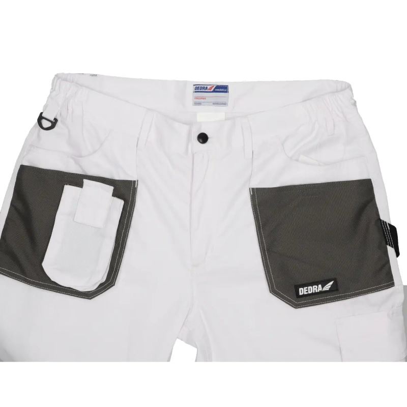 Nohavice ochranné veľkosť LD/54, biela, gramáž 190g/m2 2