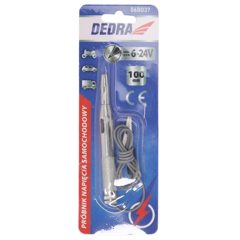 Automobilový tester napätia 6-24V, 100mm 1