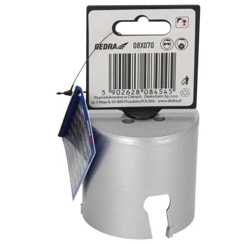 Univerzálny korunkový vrták TCT 70 mm 5/8'' 3