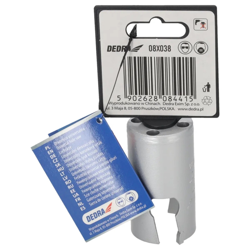 Univerzálny korunkový vrták TCT 38 mm 5/8'' 3