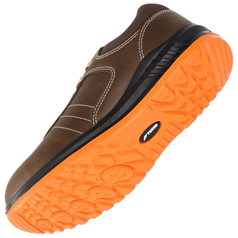 Bezpečnostné poltopánky P4, crazy horse, veľk:47,kat.S3 SRC 4