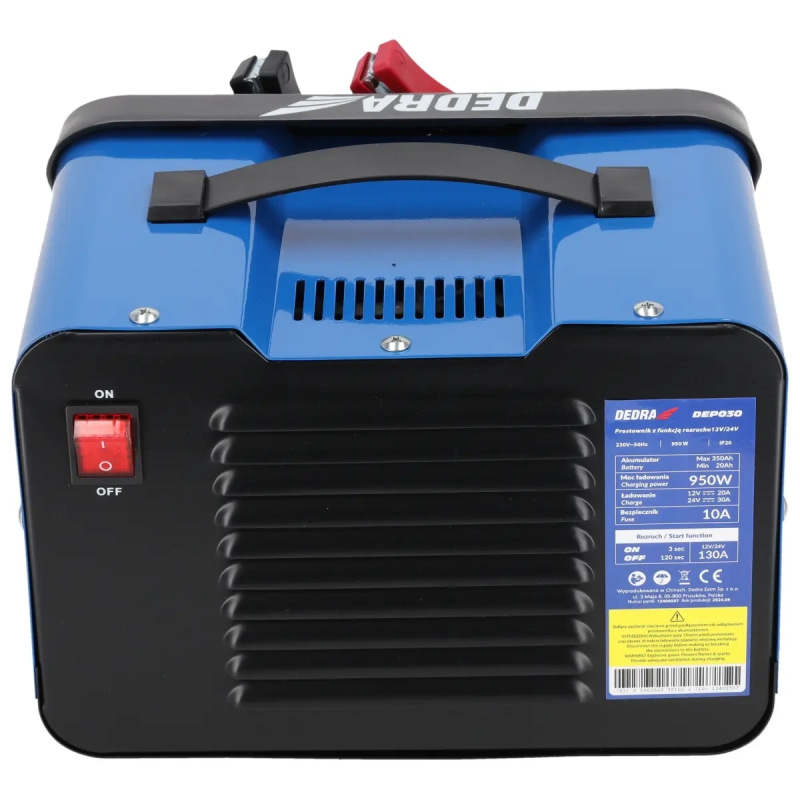 Usmerňovač s rozbehom 12/24V 20-350Ah 5