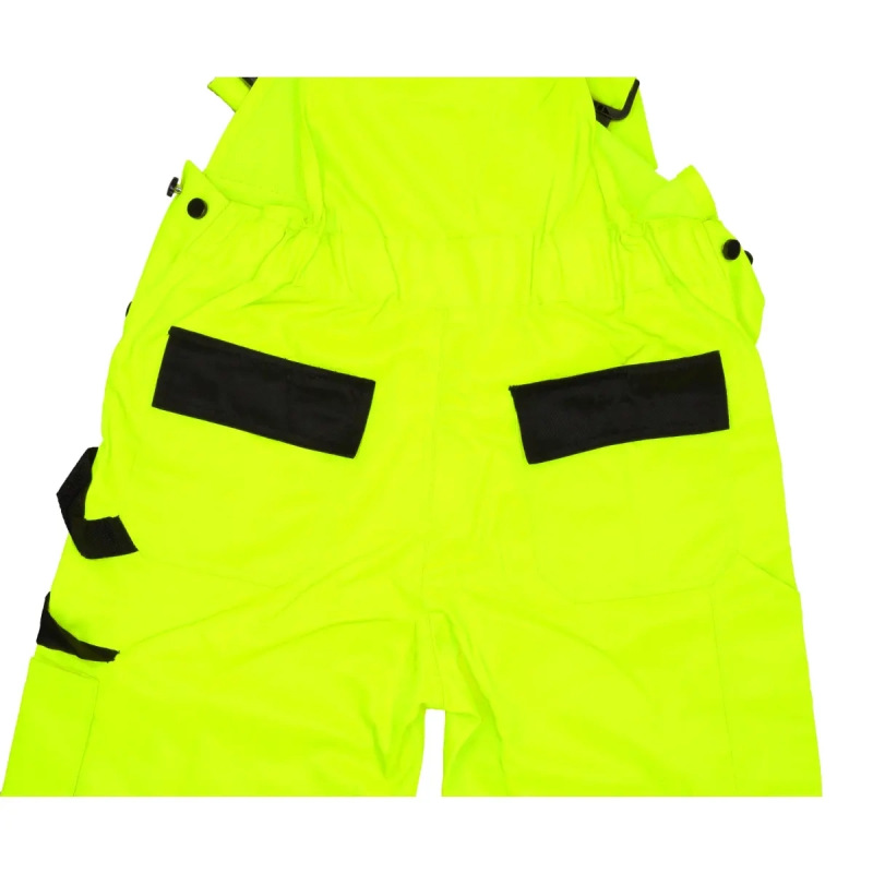 Reflexné montérky veľkosť L, žlté 3