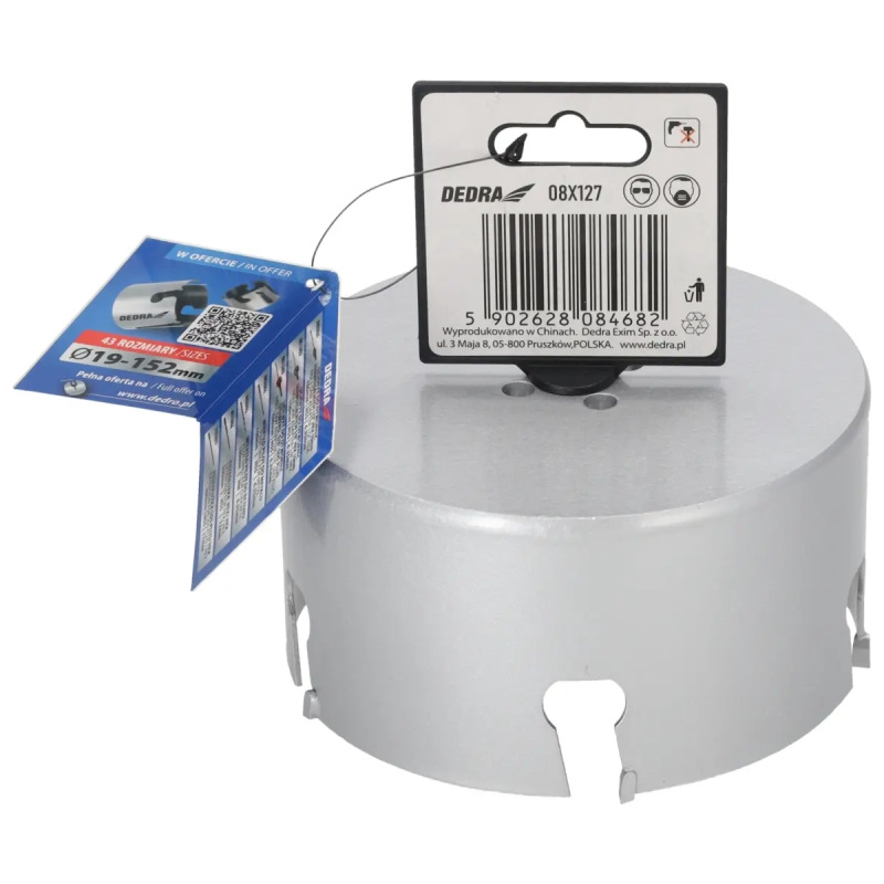 Univerzálny korunkový vrták TCT 127 mm 5/8'' 3