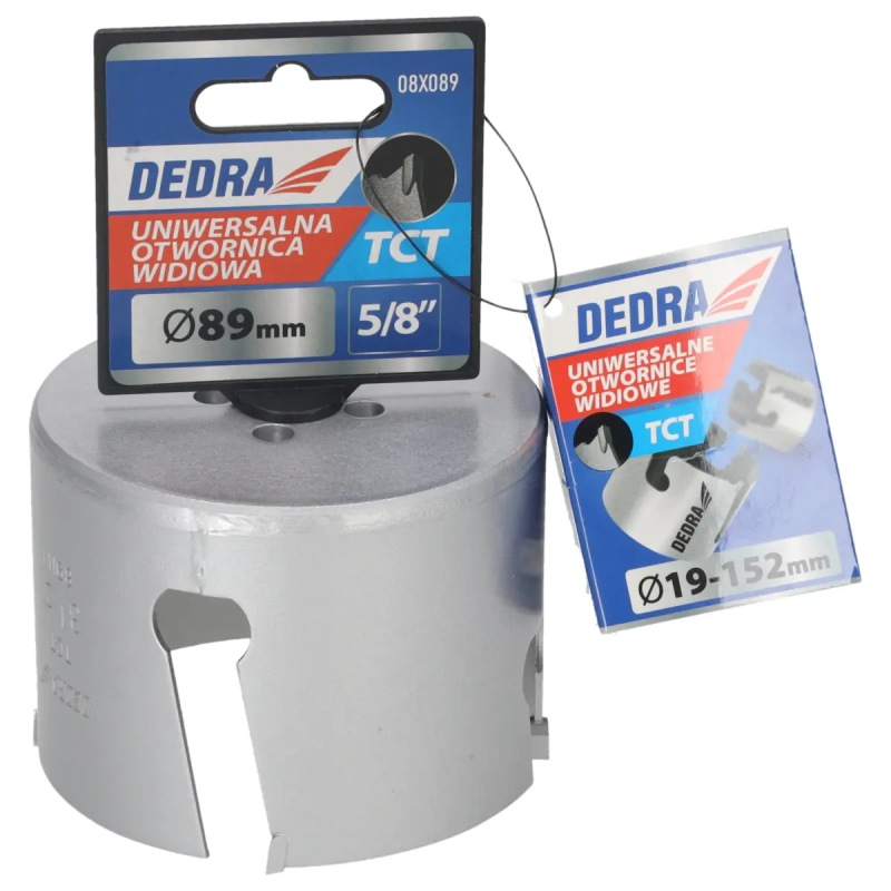 Univerzálny korunkový vrták TCT 89 mm 5/8'' 2