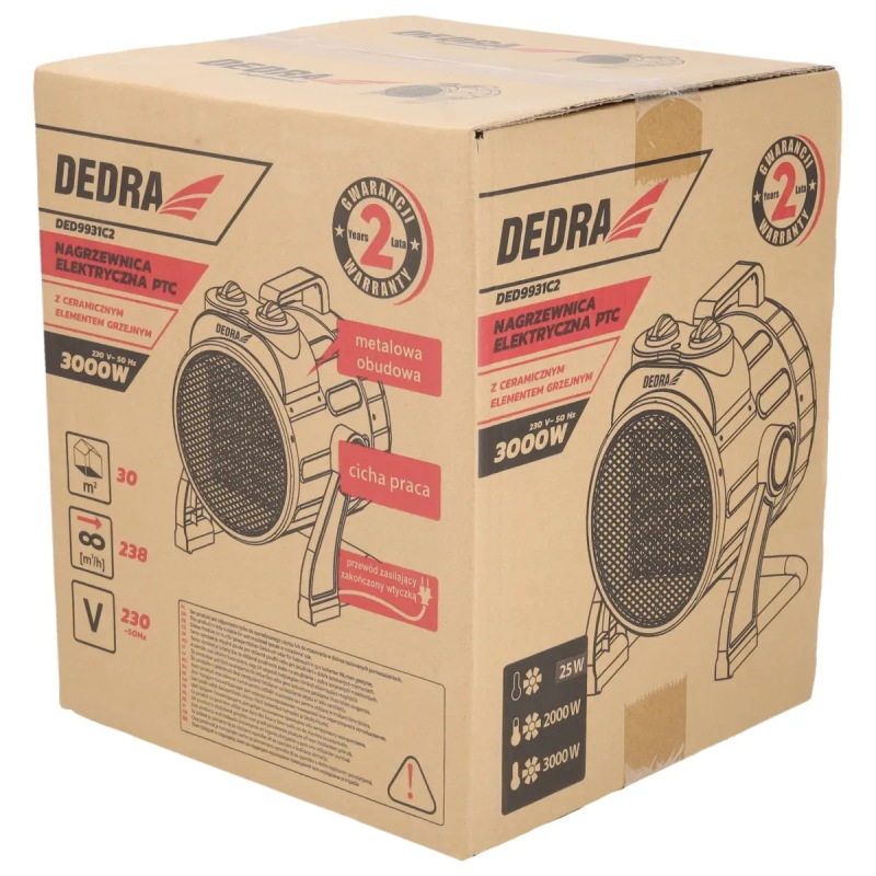 Elektrický ohrievač 3,0kW PTC 3