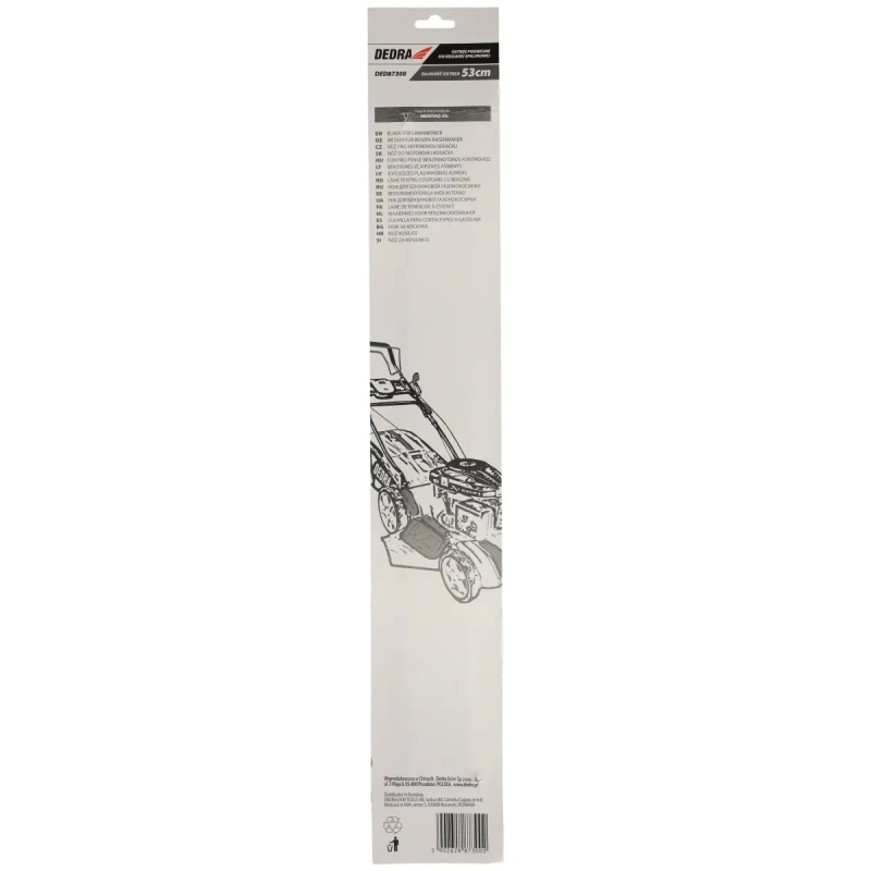 Dvojitá čepeľ do kosačky 53 cm, do DED8725Q-53L 3