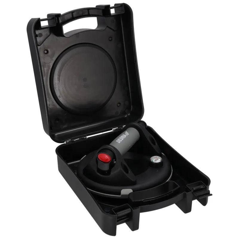 prísavka s podtlakovou pumpičkou a tlakomerom200mm,max120kg 3