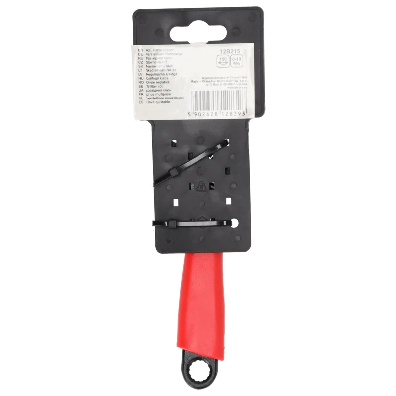 Nastaviteľný kľúč 150mm, plastový úchyt 3