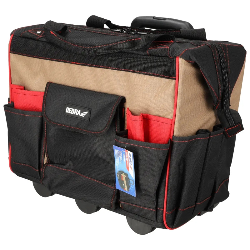 Montérska taška s kolieskami,teleskopická rúčka,45x25x42.5cm 6