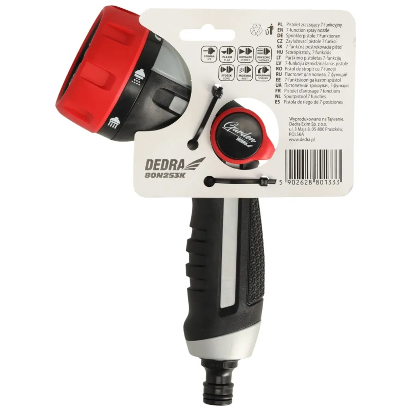 7-funkčná postrekovacia pištoľ ULTRA LIGHT THUMB CONTROL 4