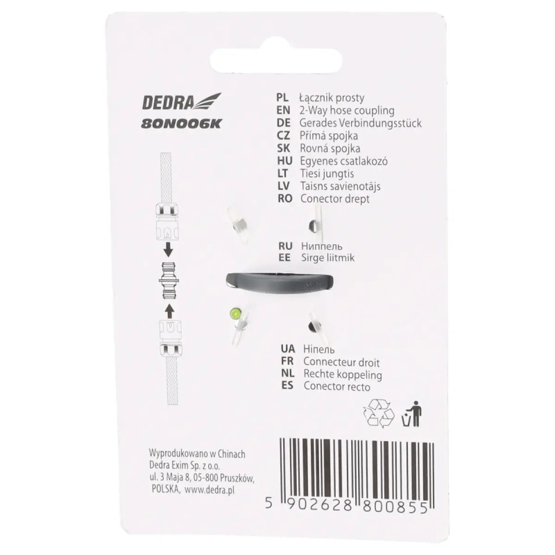 Rovná spojka, na karte 3