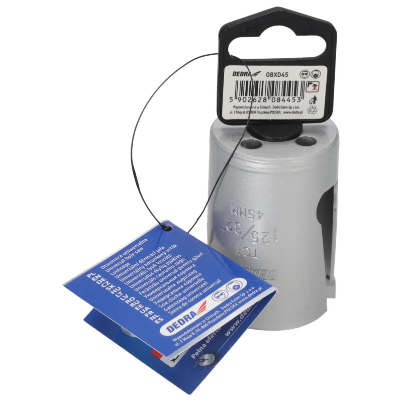 Univerzálny korunkový vrták TCT 45 mm 5/8'' 3