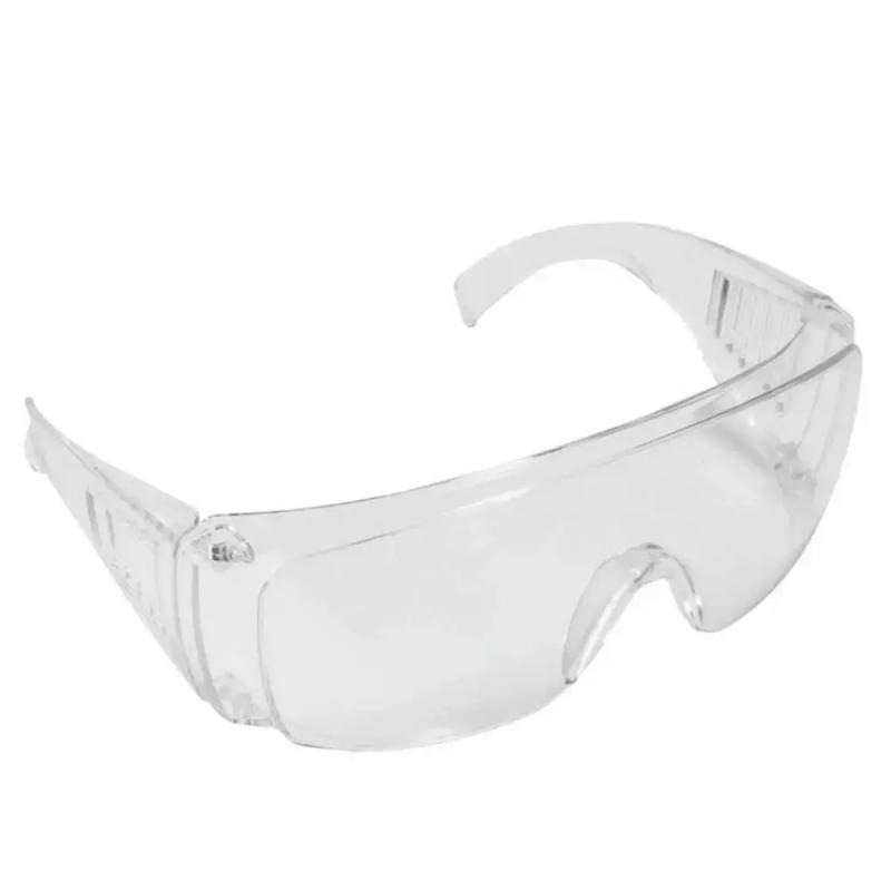 Ochranné okuliare, polykarbonát, biele