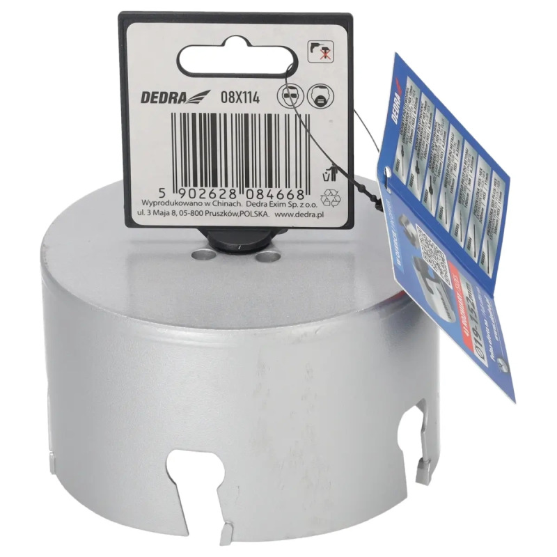 Univerzálny korunkový vrták TCT 114 mm 5/8'' 3