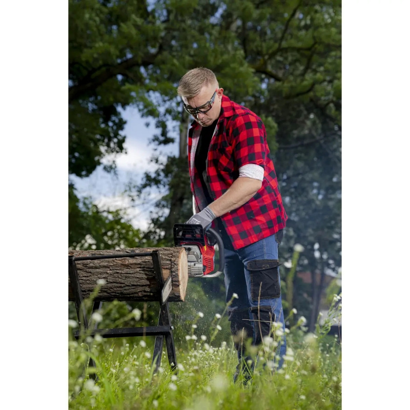 Flanelová košeľa červená, veľkosť S, 100% bavlna 1