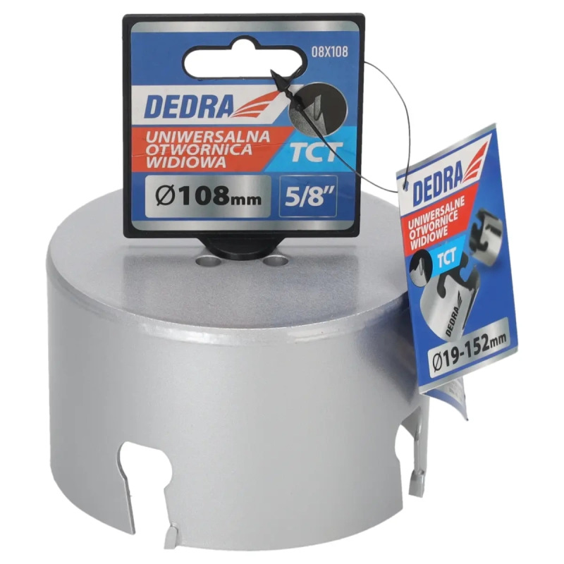 Univerzálny korunkový vrták TCT 108 mm 5/8'' 2