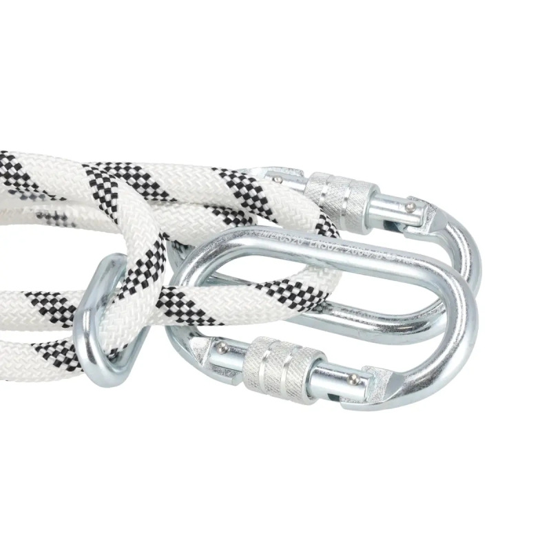 Kábel s nastaviteľnou dĺžkou 2m s karabínou 2