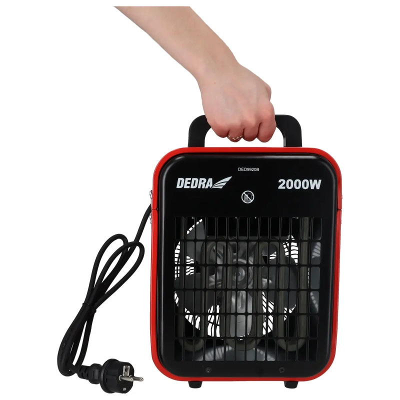 Elektricky ohrievač 2000W 9