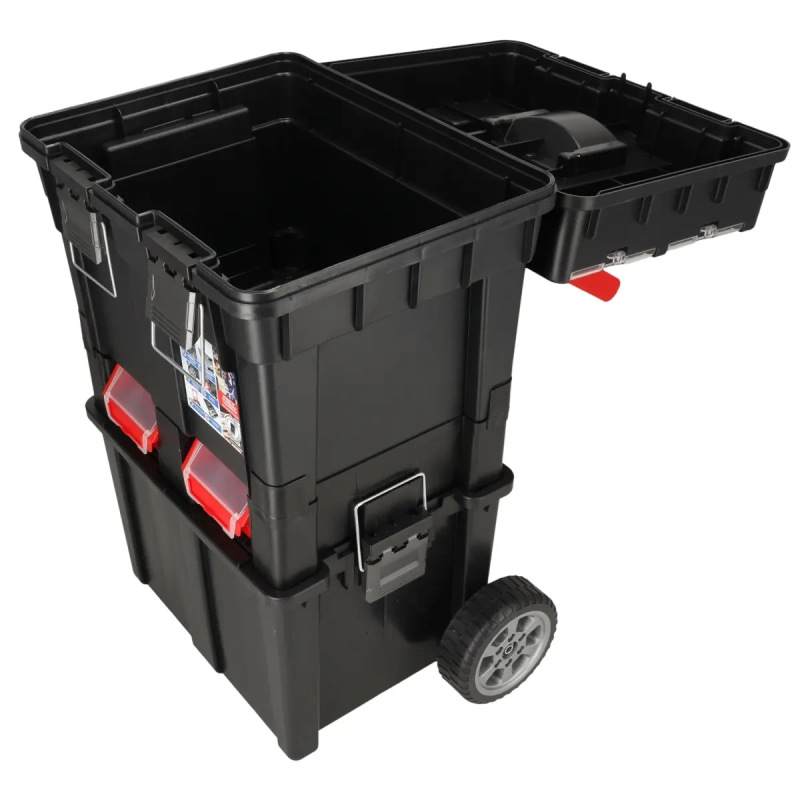 Dielňa na kolieskach so 4 ergoboxami 14