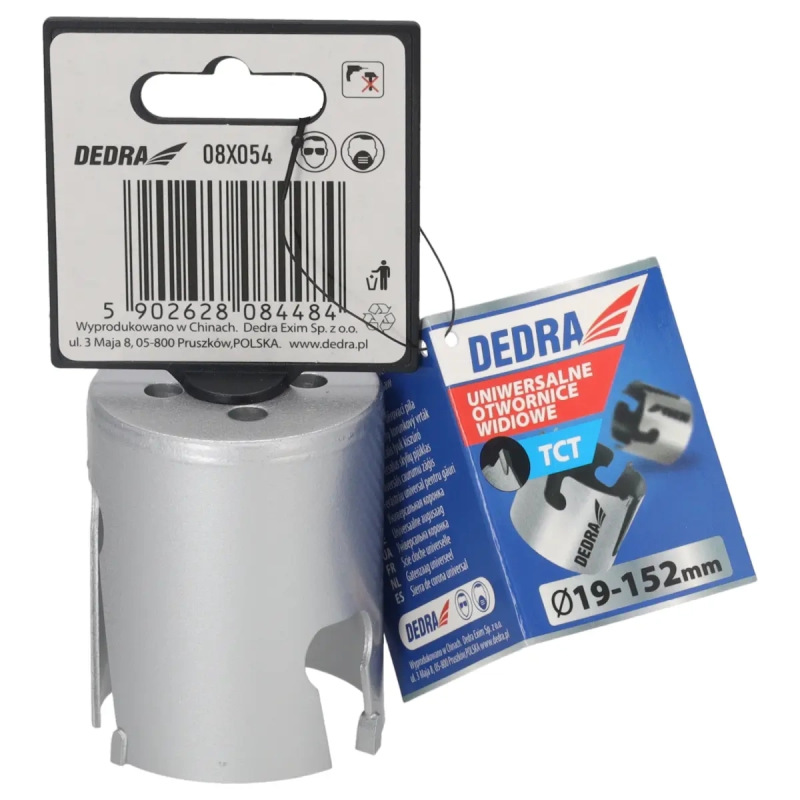 Univerzálny korunkový vrták TCT 54 mm 5/8'' 3