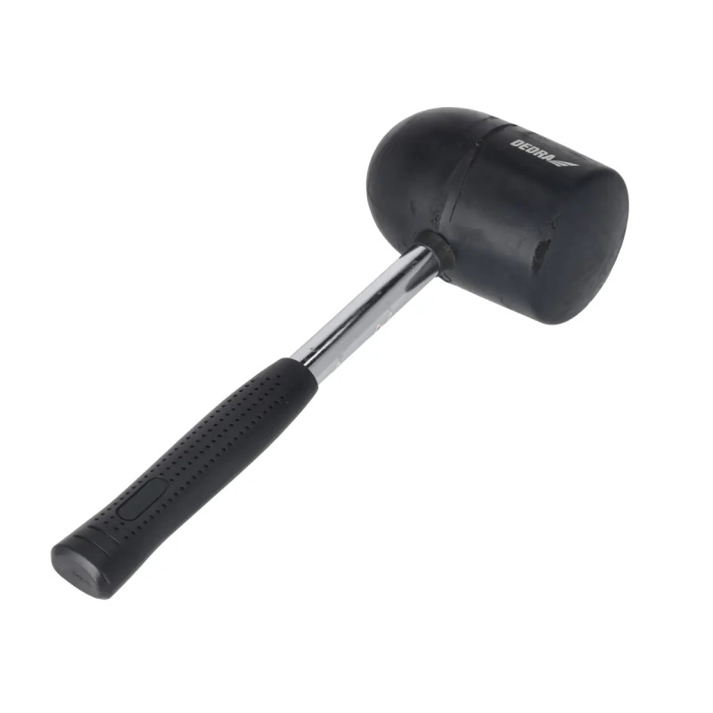 Gumené klampiarske kladivo, 90 mm, oceľová násada 2