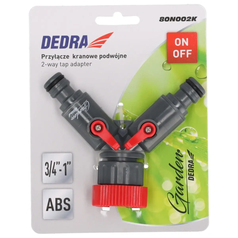 Kohútiková prípojka dvojitá 3/4"-1", na karte 3