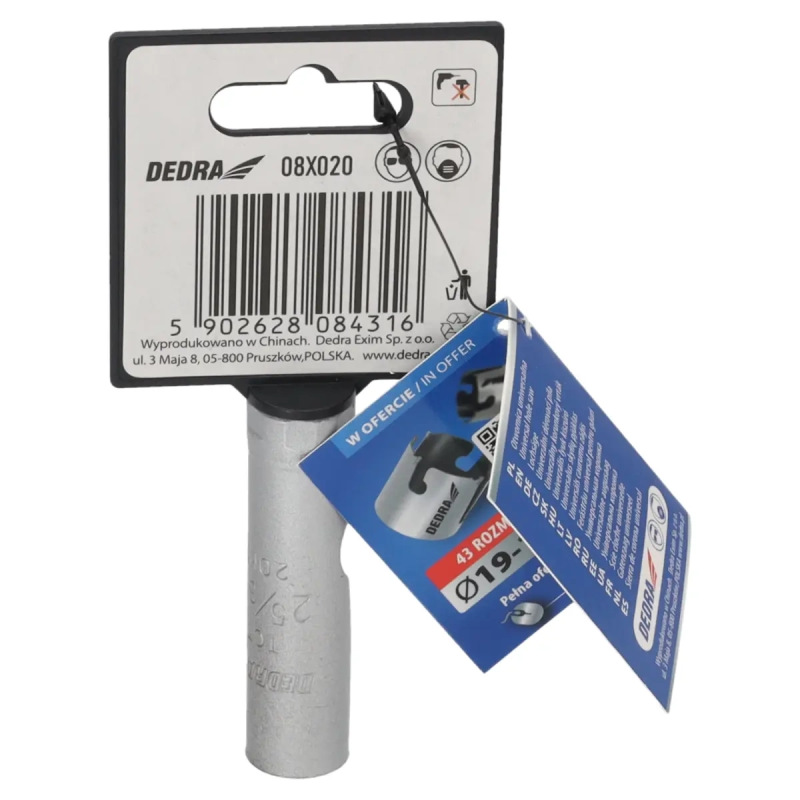 Univerzálny korunkový vrták TCT 20 mm 1/2'' 3