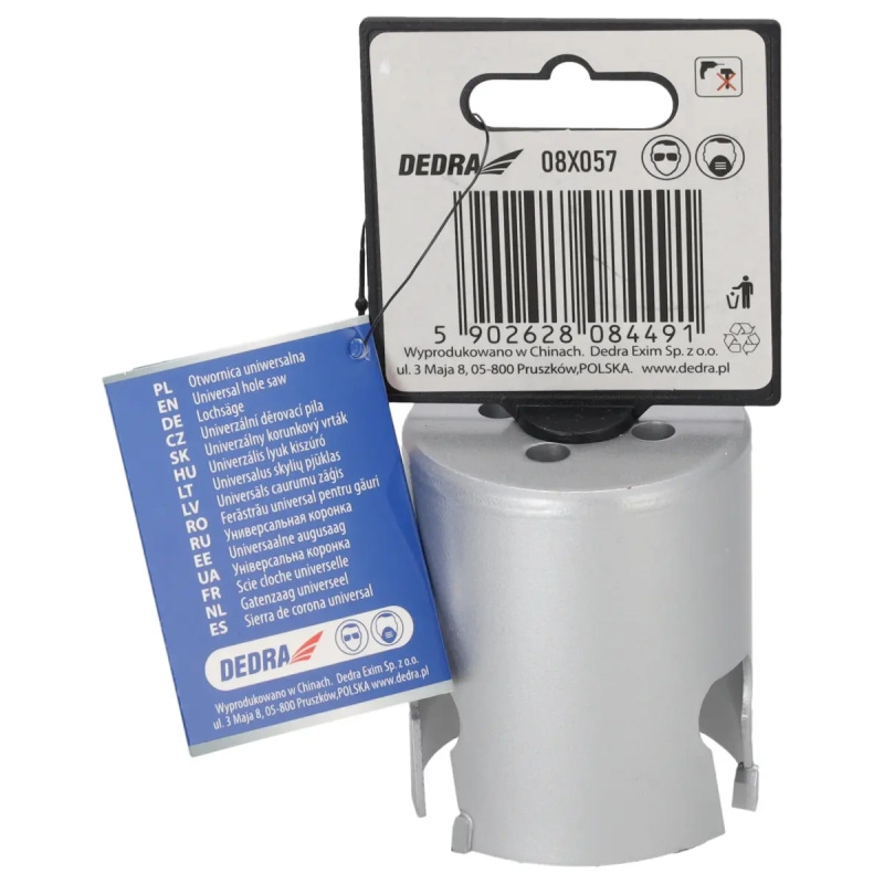 Univerzálny korunkový vrták TCT 57 mm 5/8'' 3