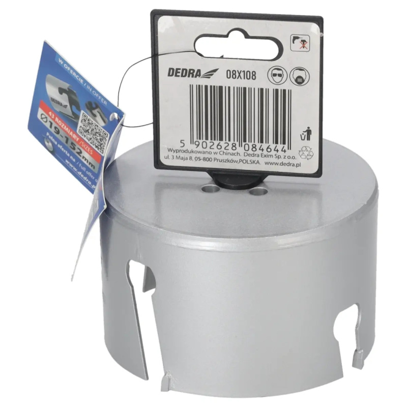 Univerzálny korunkový vrták TCT 108 mm 5/8'' 3