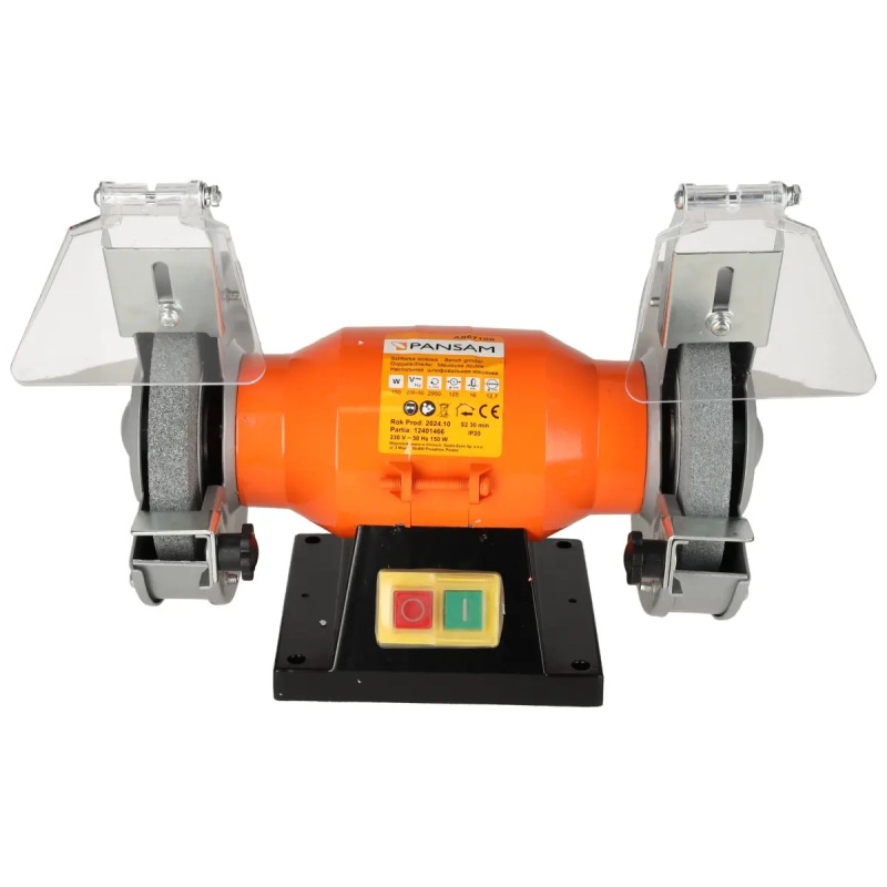 Brúska stolová dvojkotúčová 150W, 125x16x12,7mm, elektromagneticky bezpečnostný spínač 3