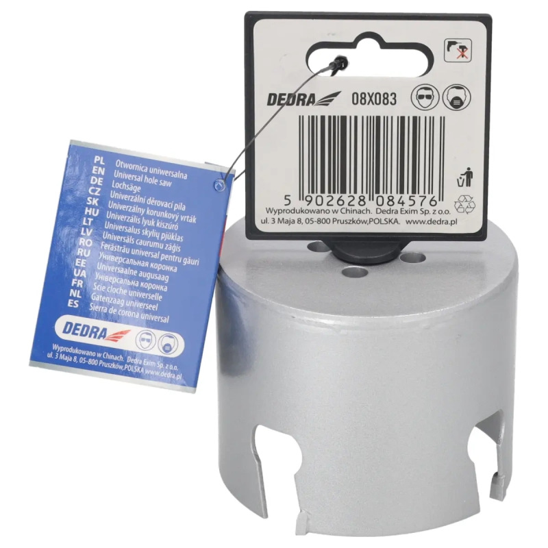 Univerzálny korunkový vrták TCT 83 mm 5/8'' 3