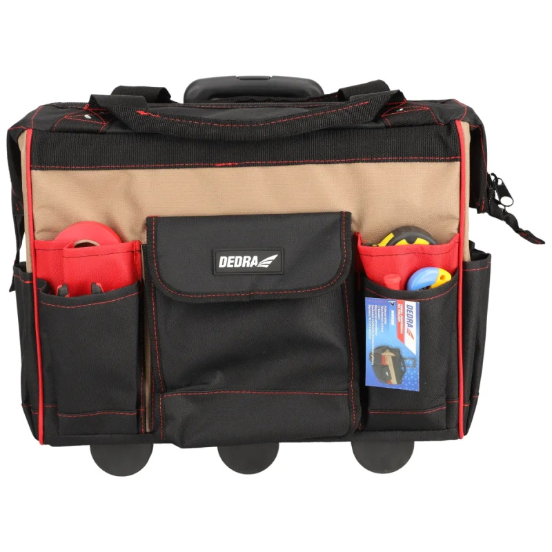 Montérska taška s kolieskami,teleskopická rúčka,45x25x42.5cm 5