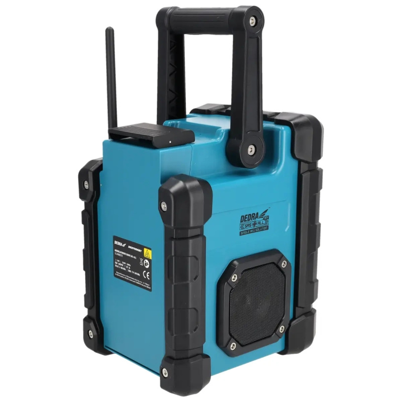 Akumulátorové rádio DAB+/FM 18 V Bluetooth USB 3