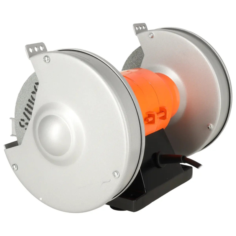 Brúska stolová dvojkotúčová 150W, 150x16x12,7mm, elektromagneticky bezpečnostný spínač 9