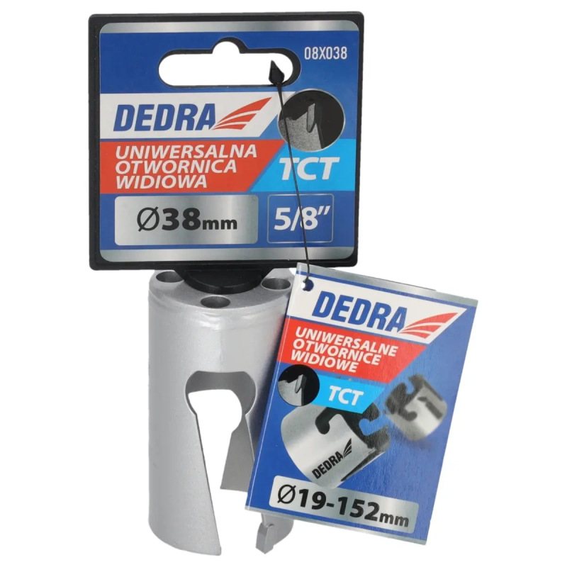 Univerzálny korunkový vrták TCT 38 mm 5/8'' 2