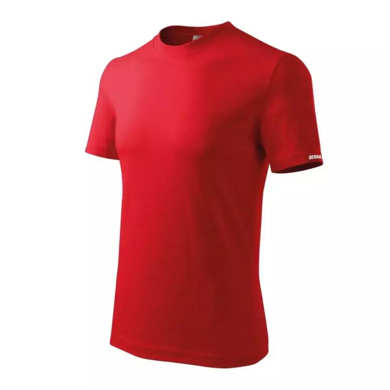Pánske tričko L, červené, 100% bavlna