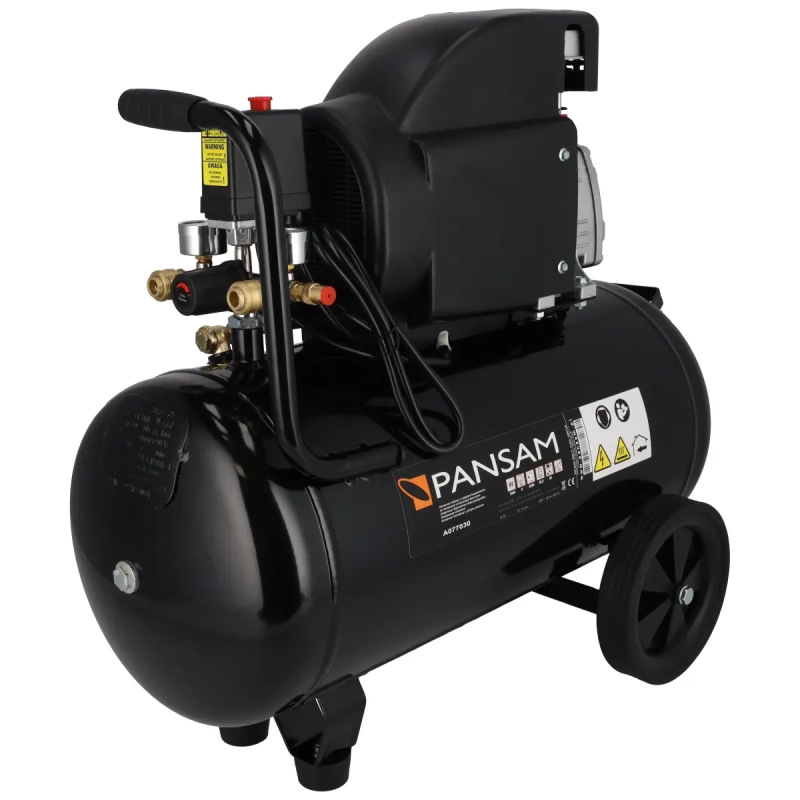 Kompresor olejový 1500W, 8atm, 50litrov, 200l/min 6