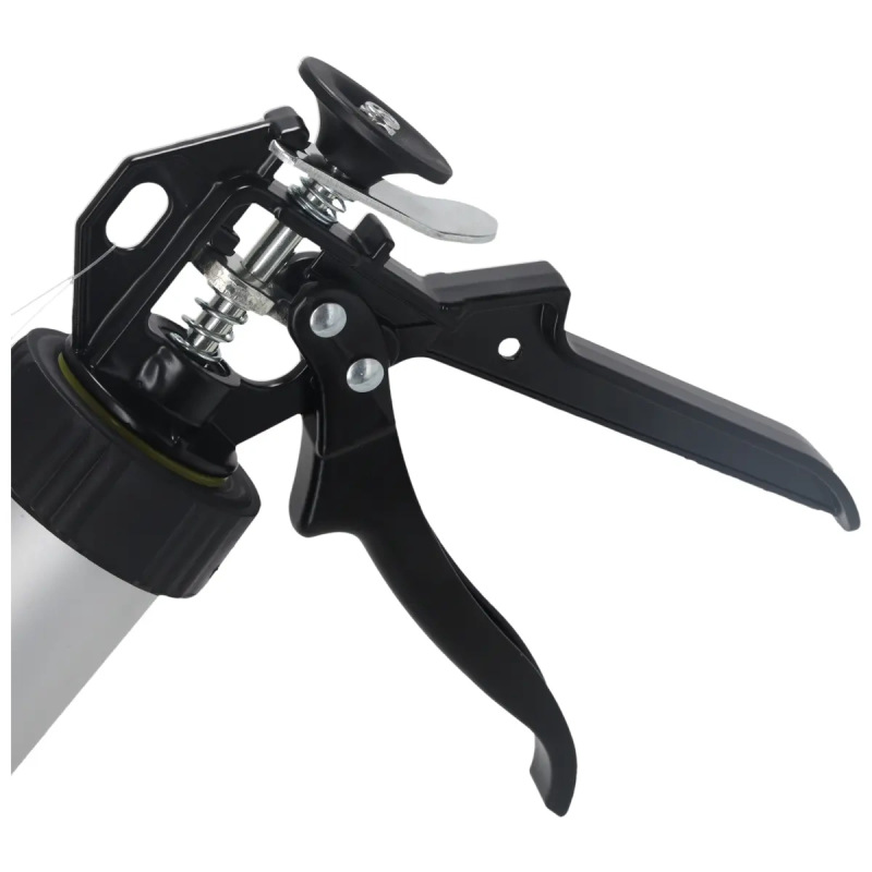 Aplikačná pištol do tesniacich hmůt 300ml, hliníkový plášř 1