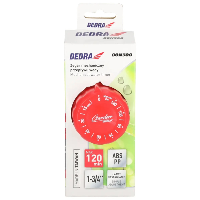 Mechanické hodiny prietoku vody 3