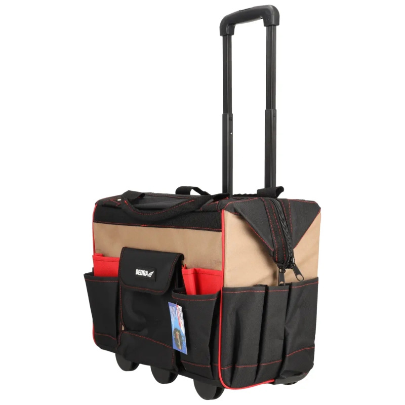 Montérska taška s kolieskami,teleskopická rúčka,45x25x42.5cm 3