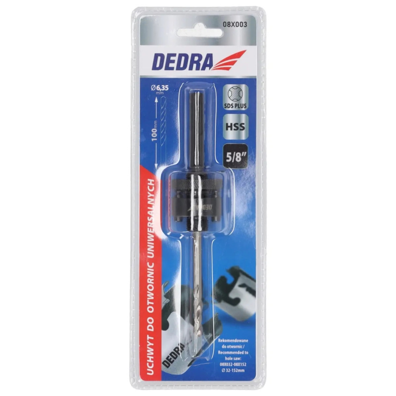 Skľučovadlo na univerzálne korunkové vrtáky 5/8'' SDS PLUS 4